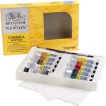 Winsor & Newton Galeria Acrylic Paint, 10 x 60ml (2-oz), Complete 14 Piece Set - Image 3